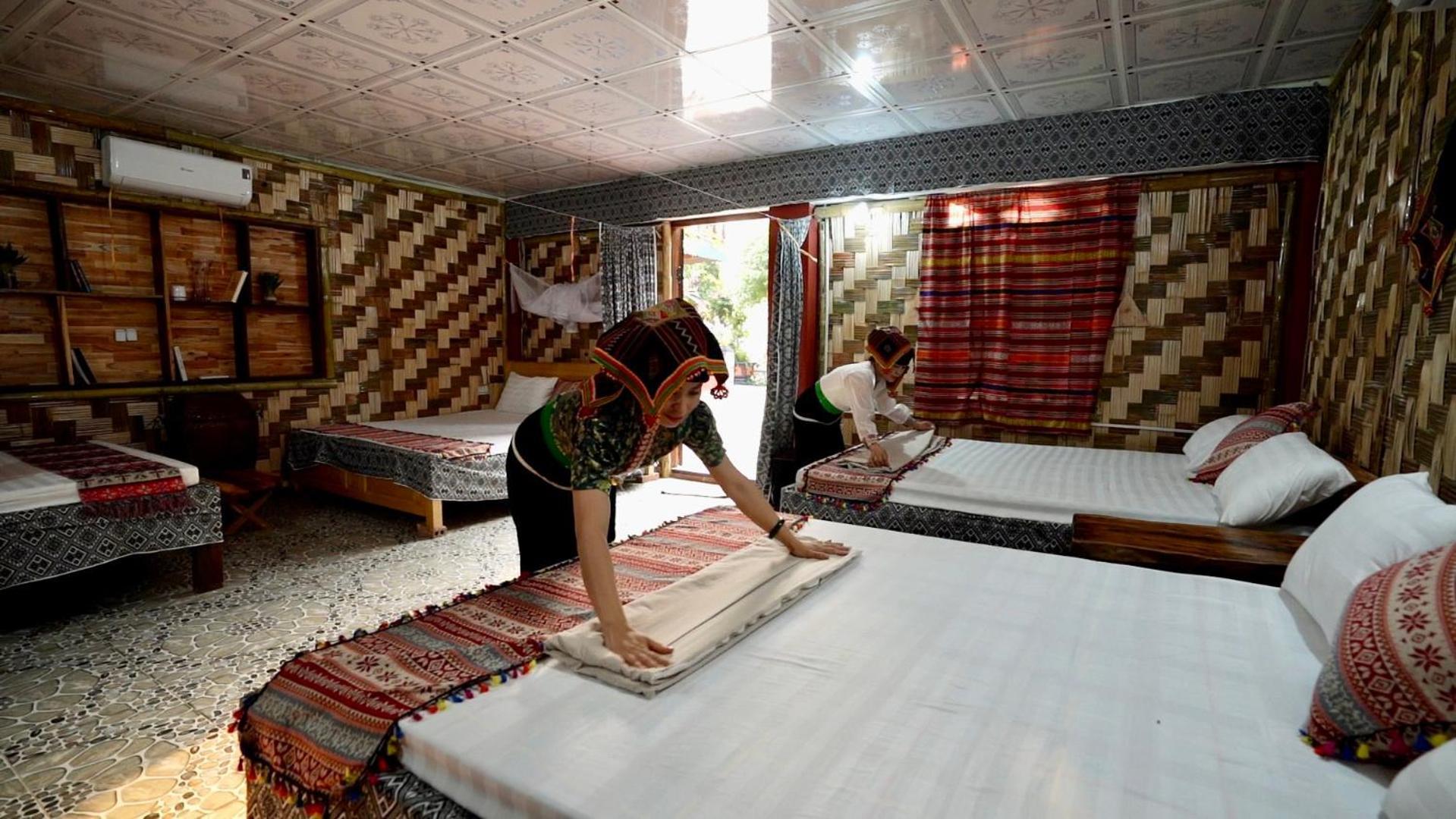 Minh Ngoc Homestay Dien Bien Phu Ban Hin Lom Eksteriør bilde