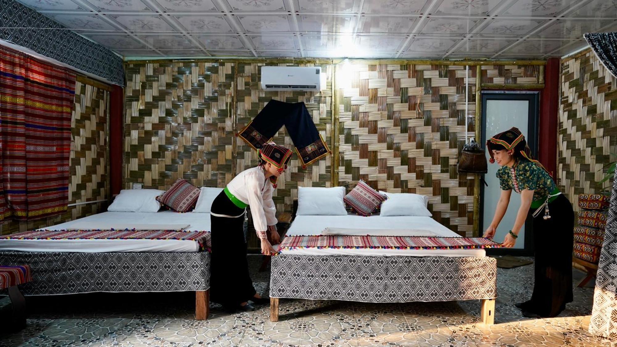 Minh Ngoc Homestay Dien Bien Phu Ban Hin Lom Eksteriør bilde