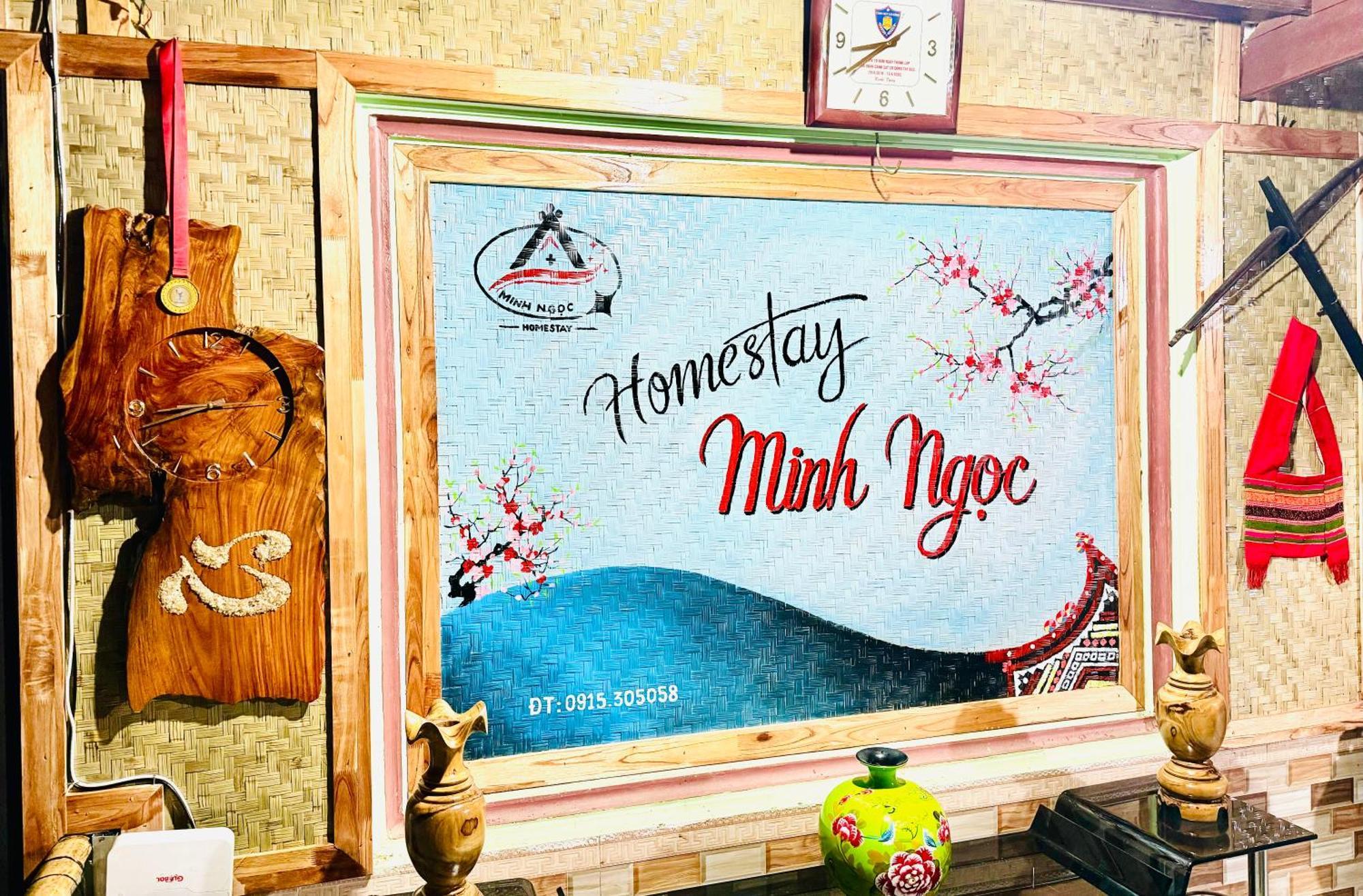 Minh Ngoc Homestay Dien Bien Phu Ban Hin Lom Eksteriør bilde